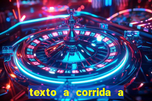 texto a corrida a lagarta lili